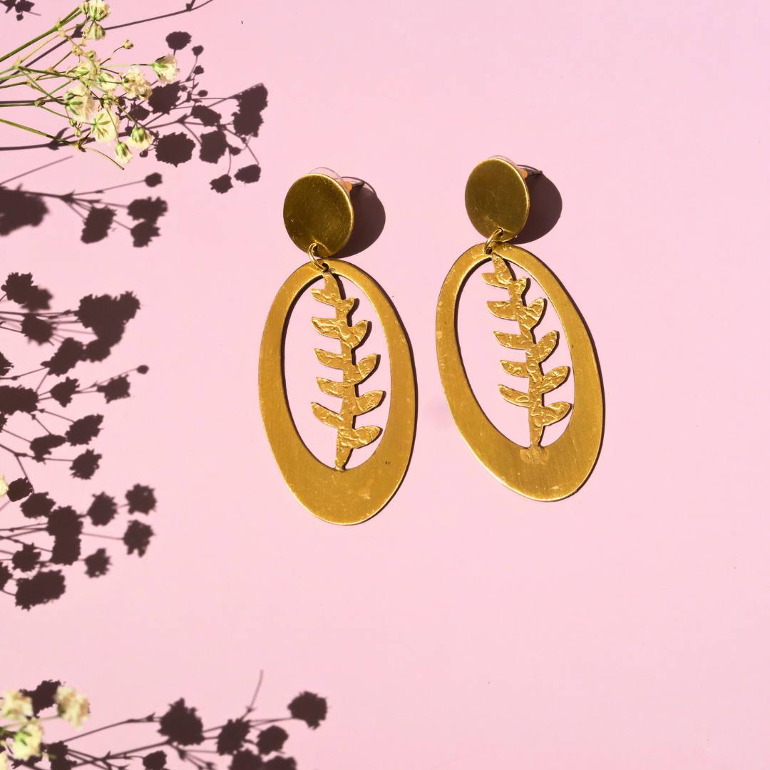 Sideman Greenary Earrings