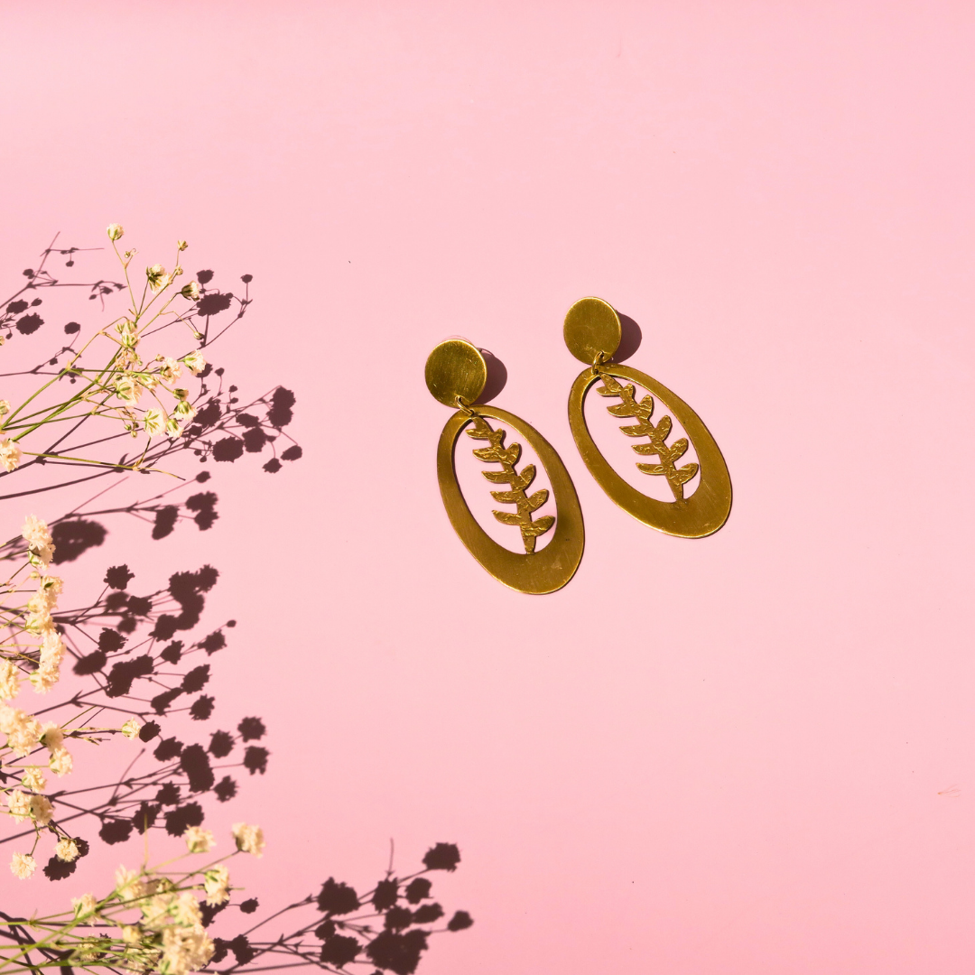 Sideman Greenary Earrings