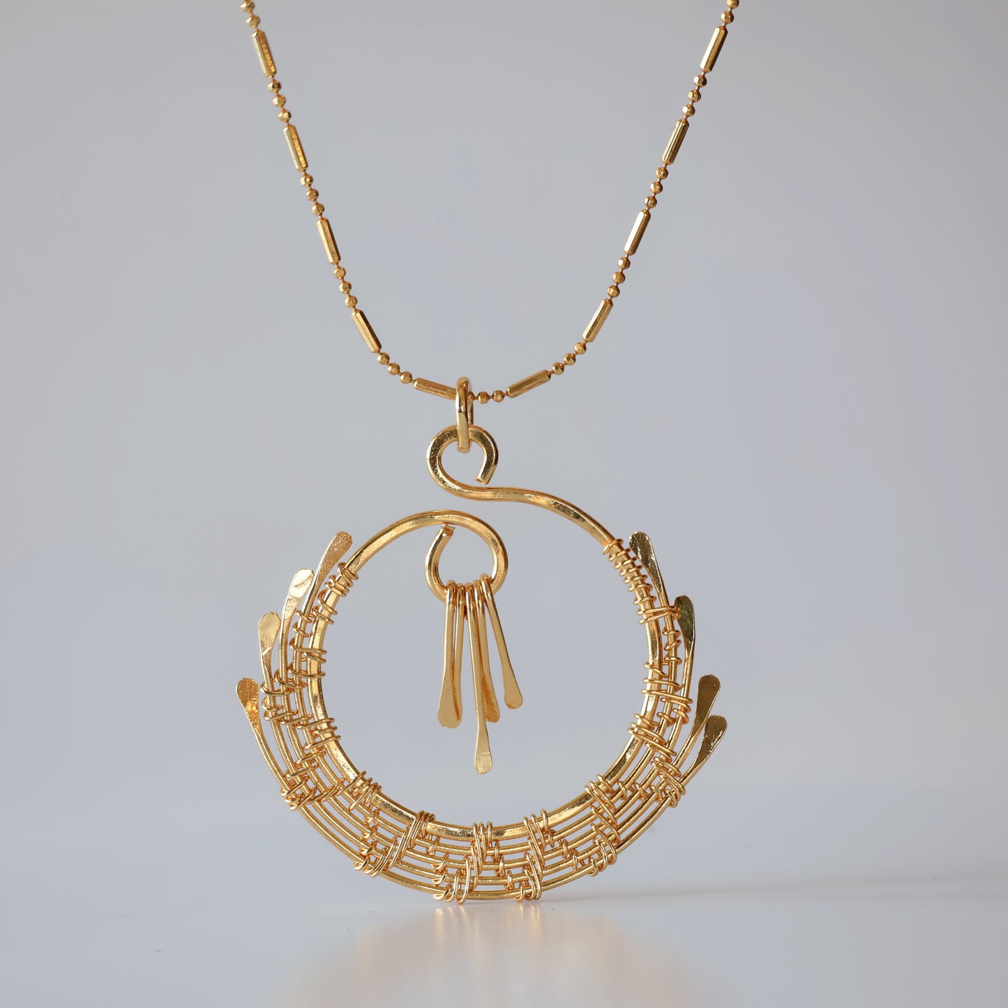 Full Moon Waterfall Necklace