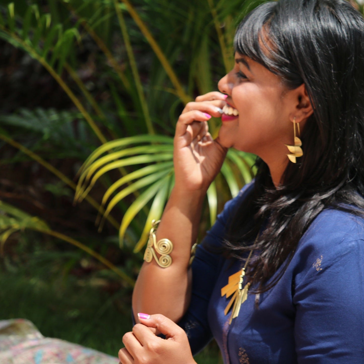 Batu Bolong Twinkle Earrings