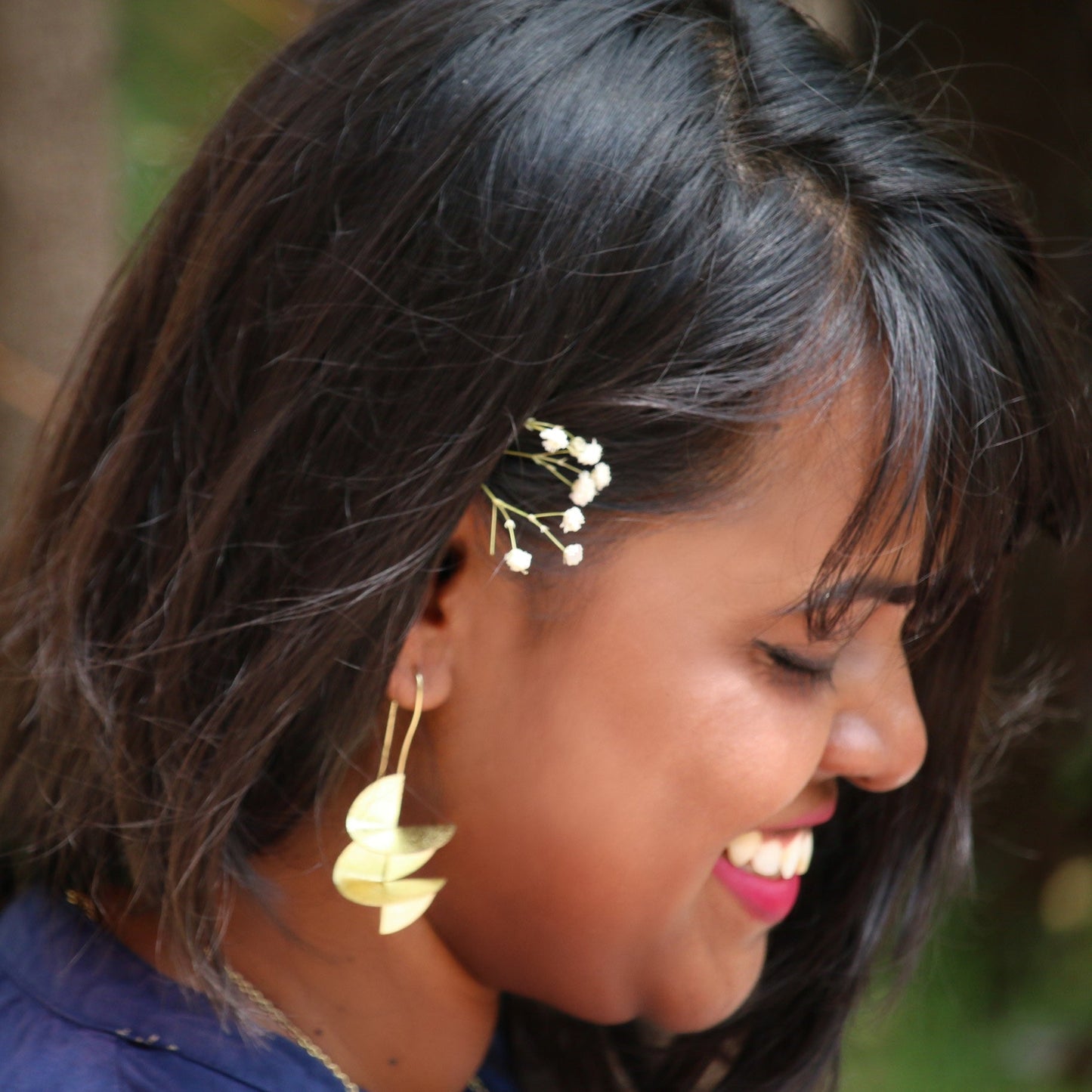 Batu Bolong Twinkle Earrings