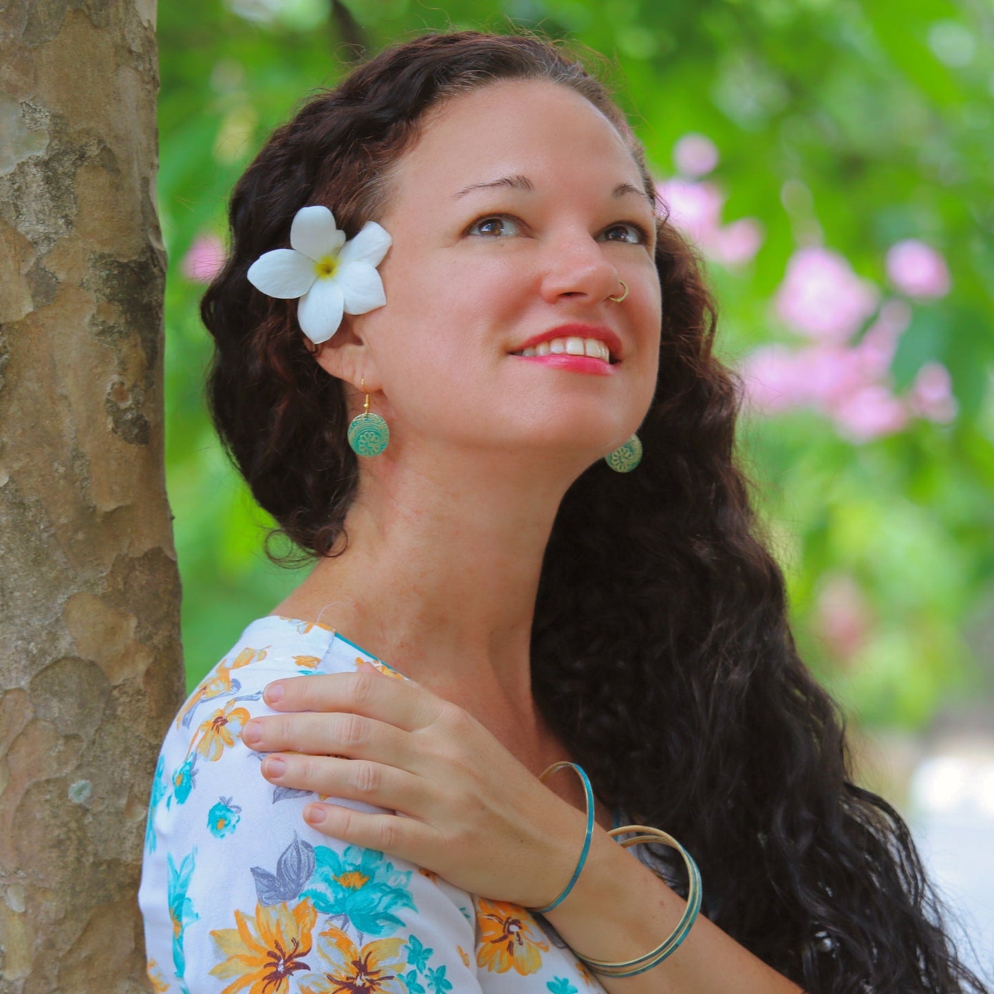 Sekumpal Flowery Earrings