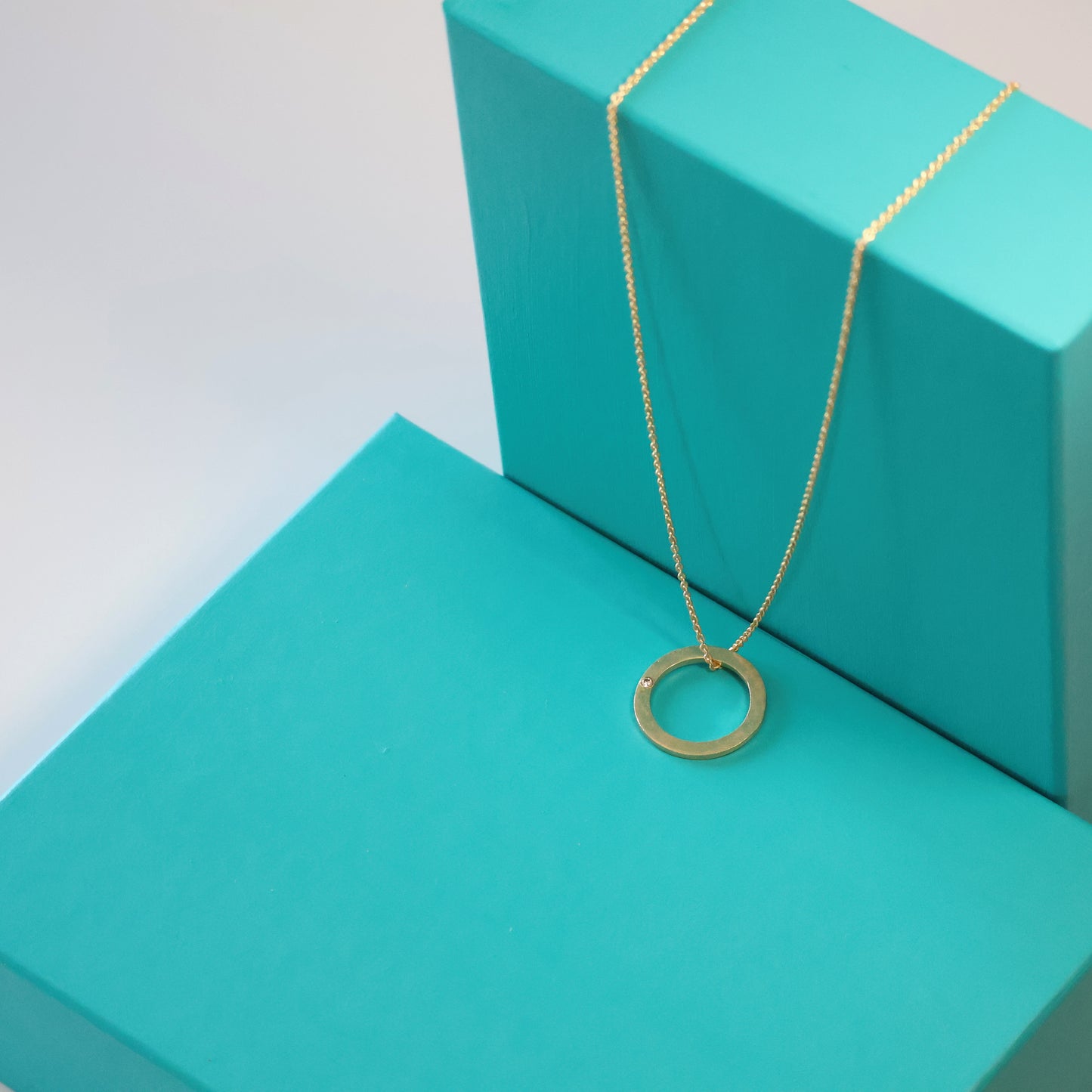 Triangle Circle Necklace