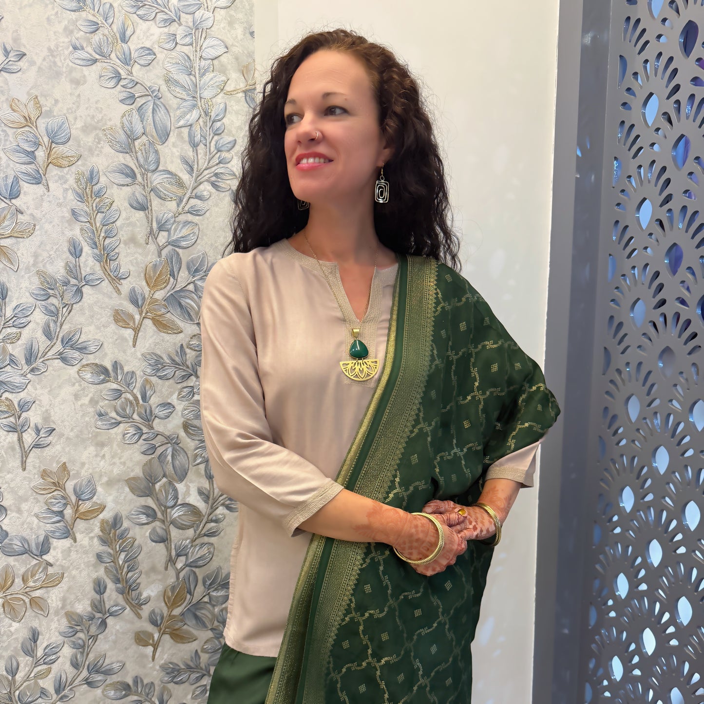 Forest Mandala Necklace