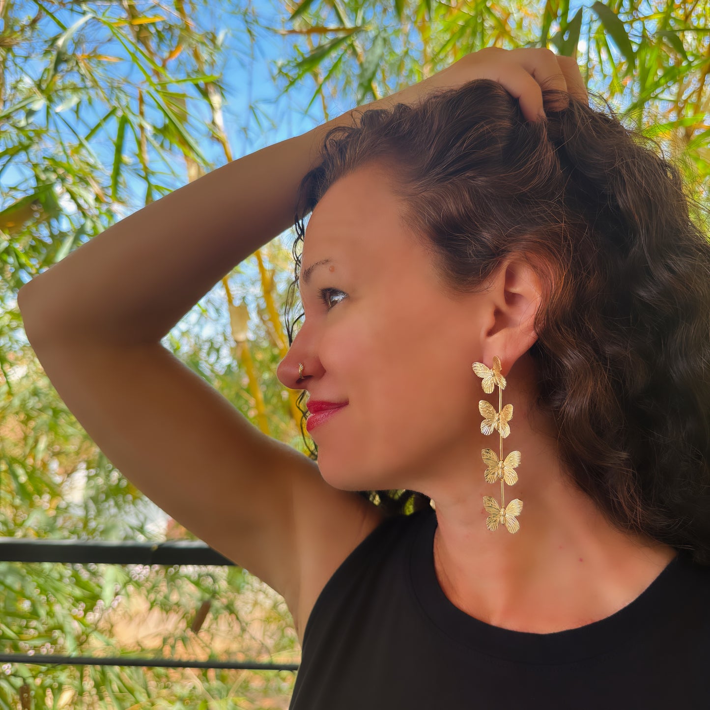 Quad Butterfly Earrings