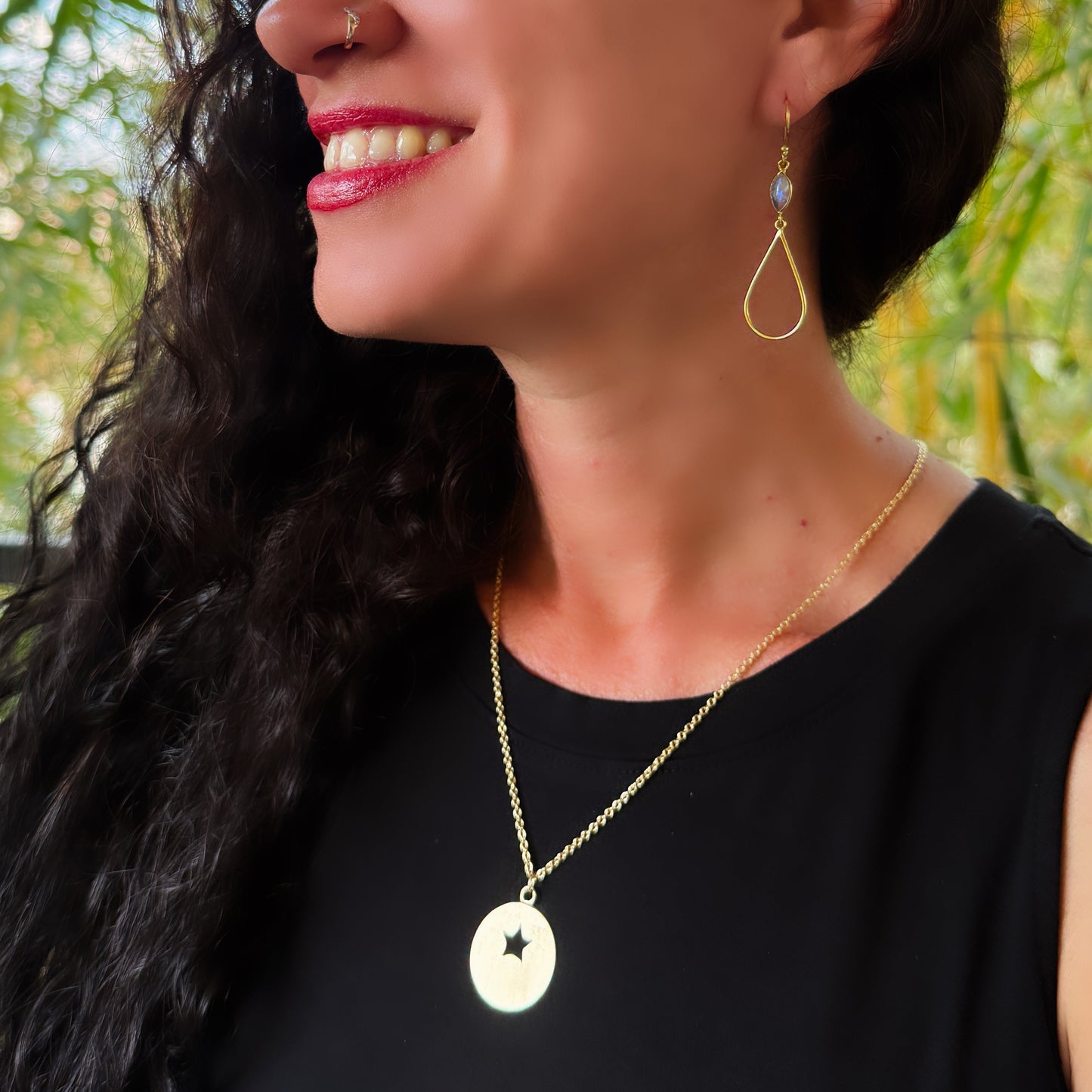 Star Cutout Necklace