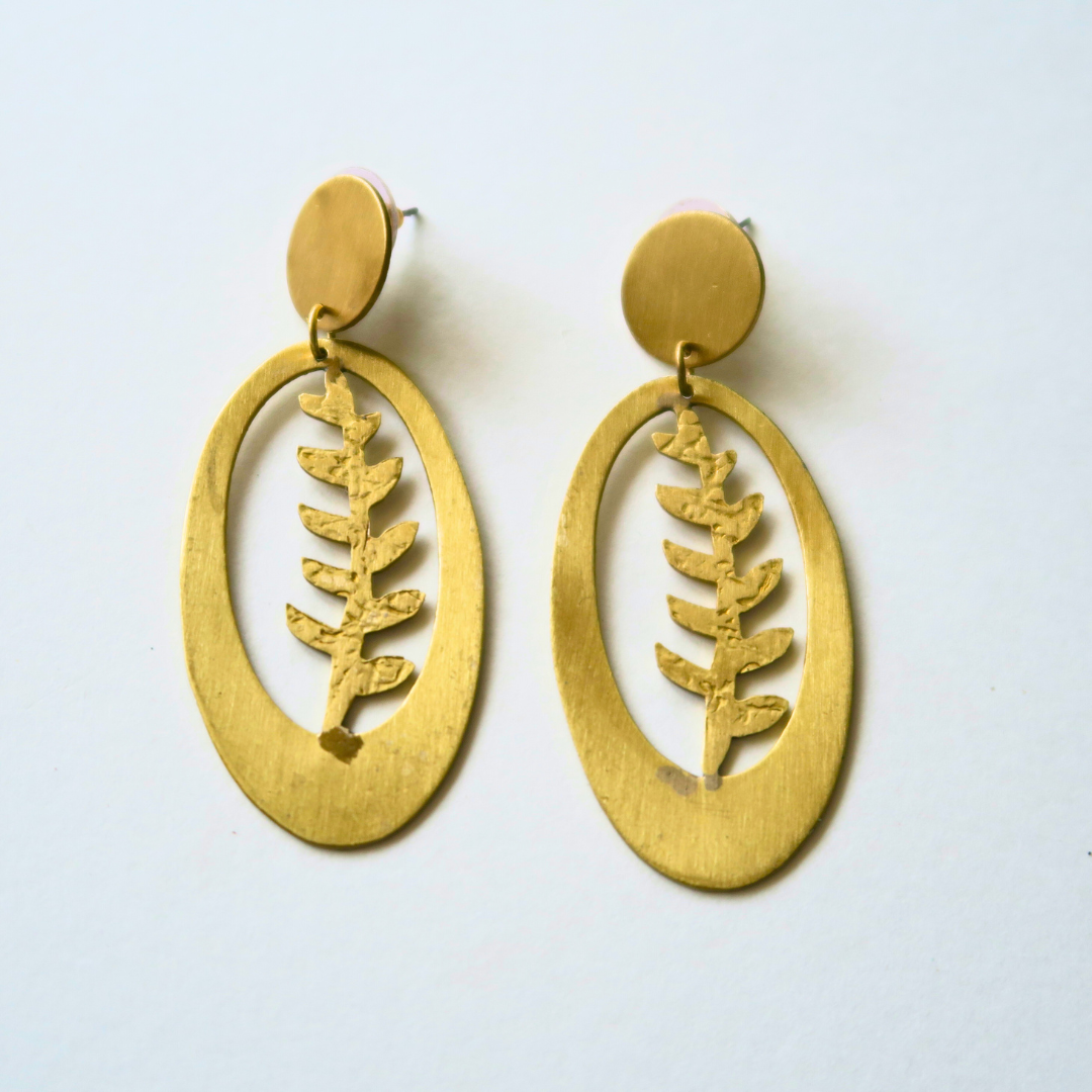 Sideman Greenary Earrings