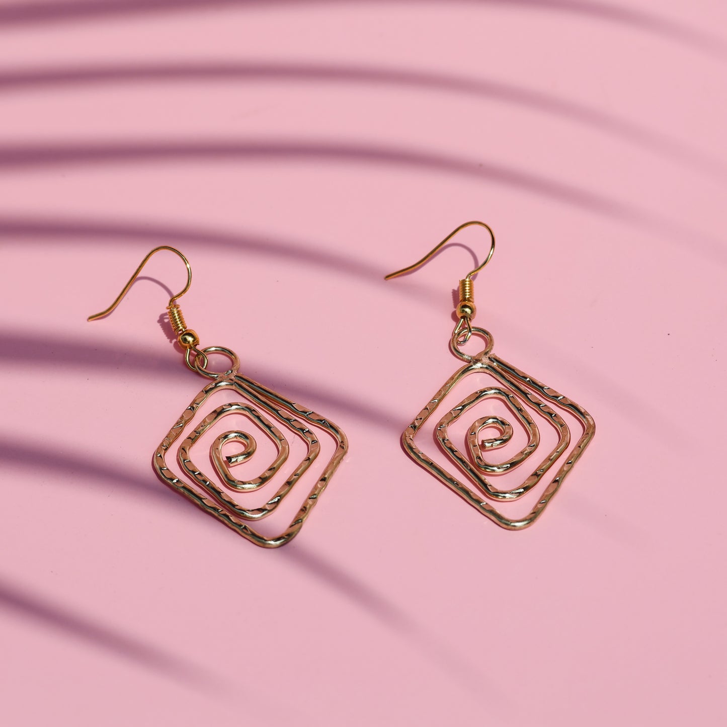 Diamond Swirl Earrings