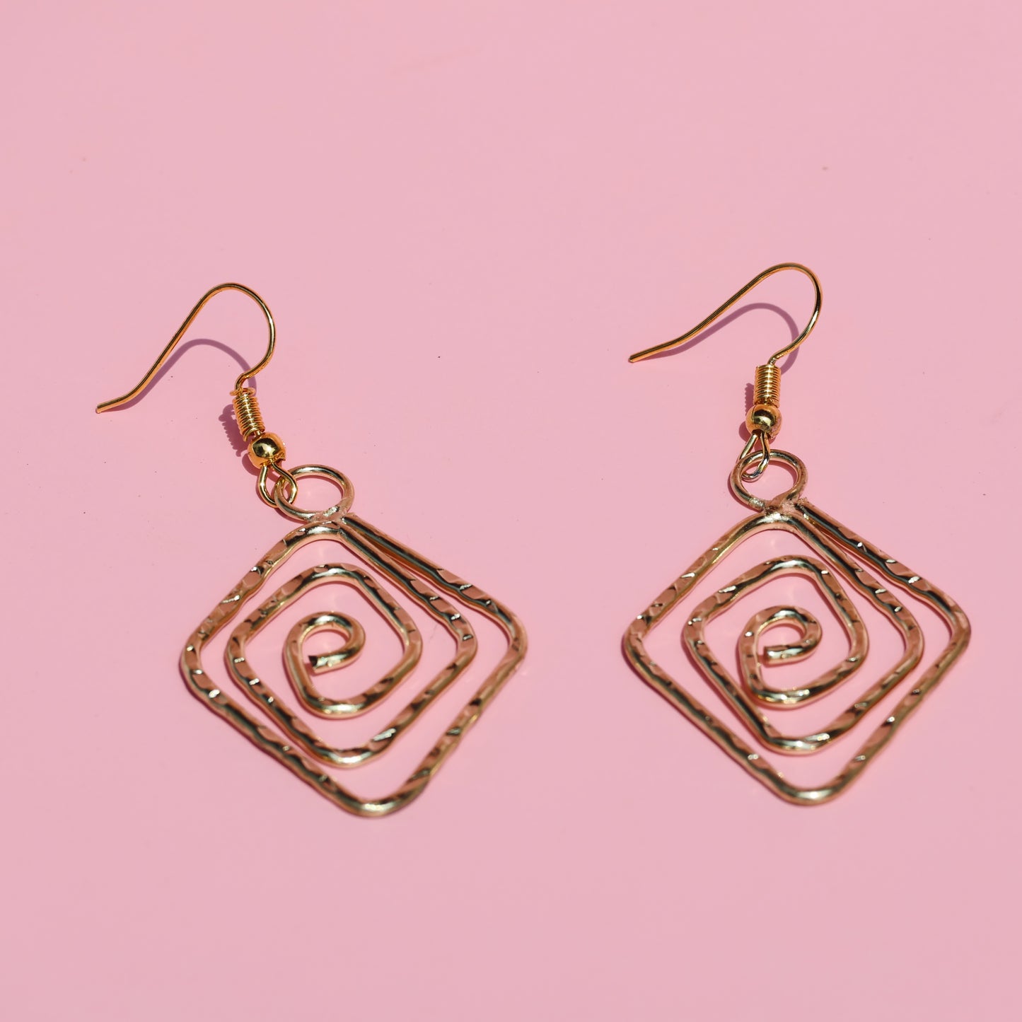 Diamond Swirl Earrings