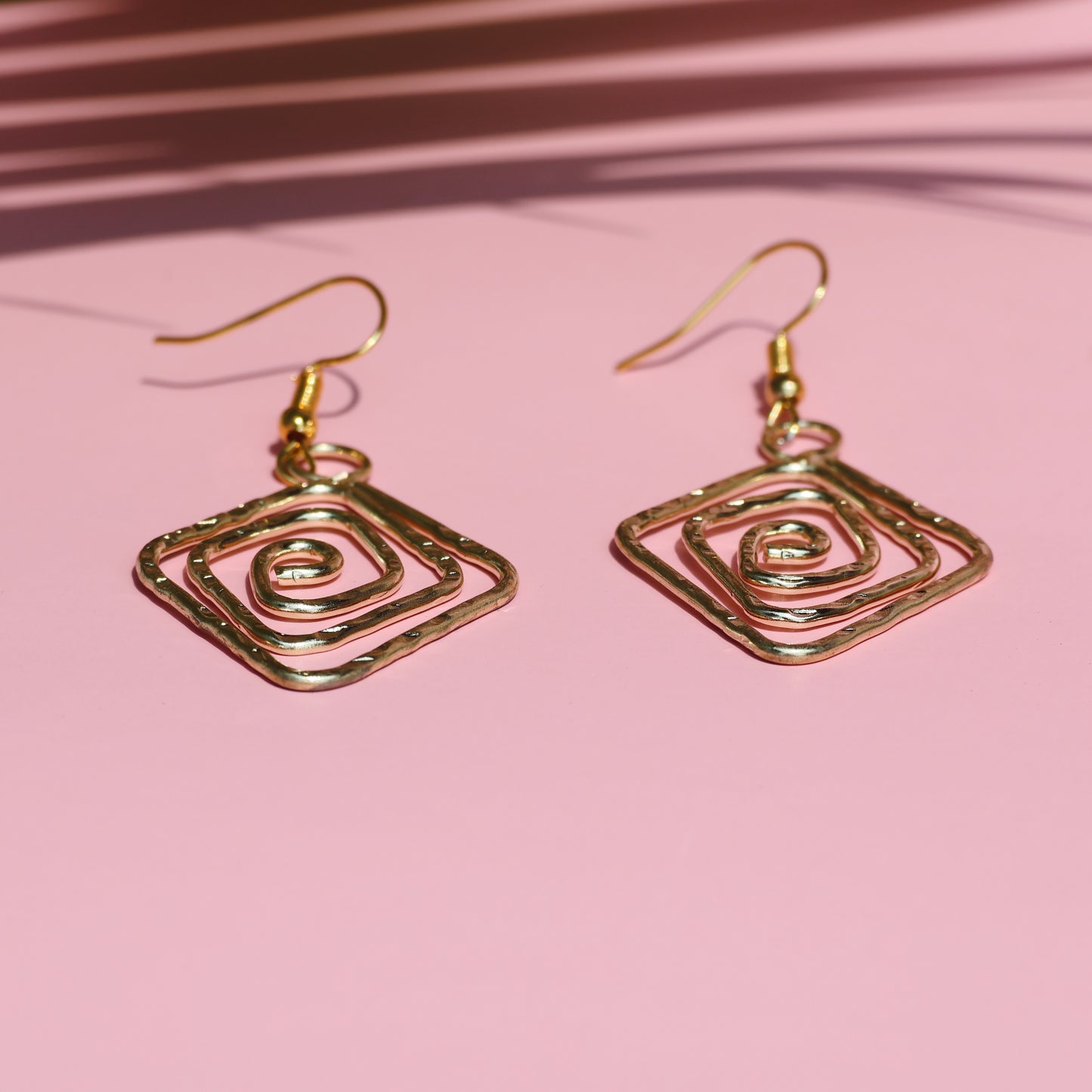 Diamond Swirl Earrings