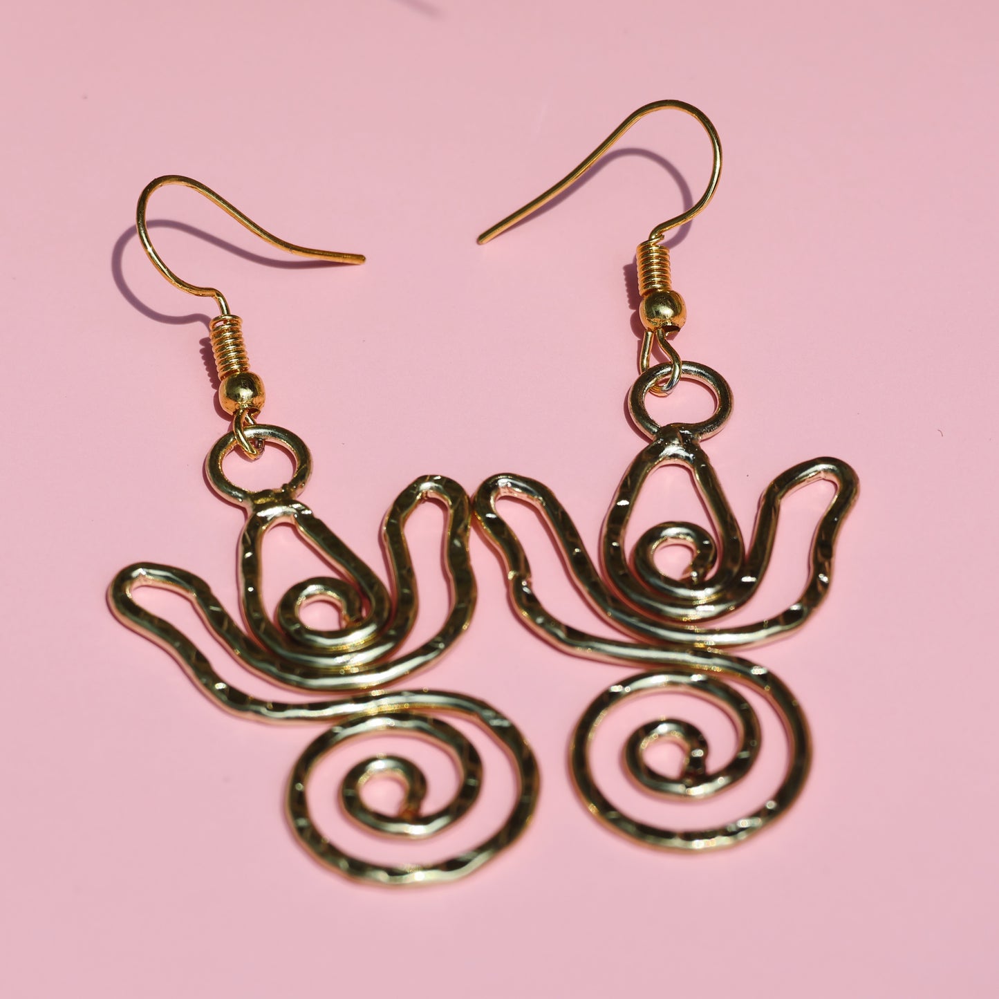 Lotus Swirl Earrings