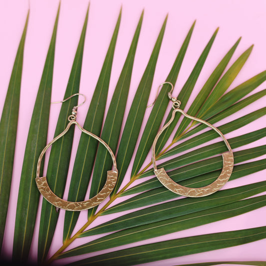 Dangling Hoops Earrings