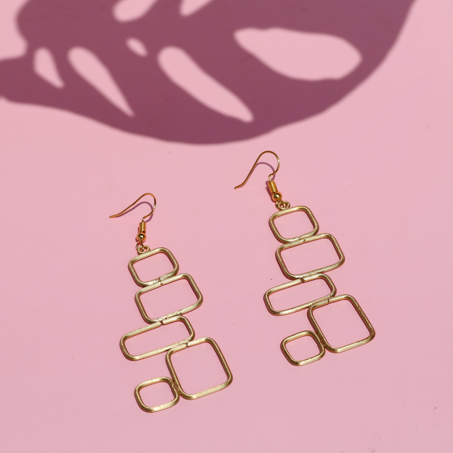 Rectangle Stacks Earrings