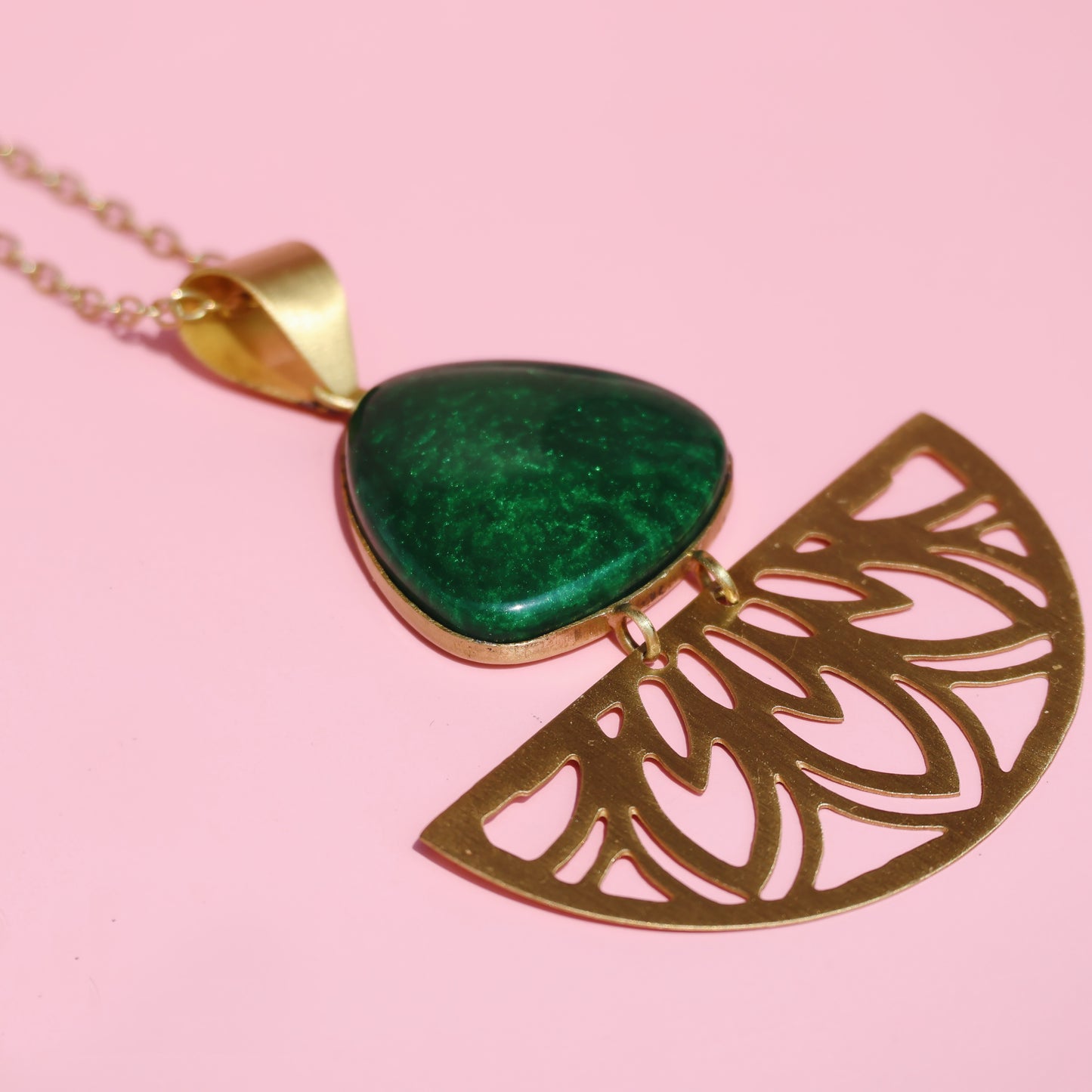 Forest Mandala Necklace