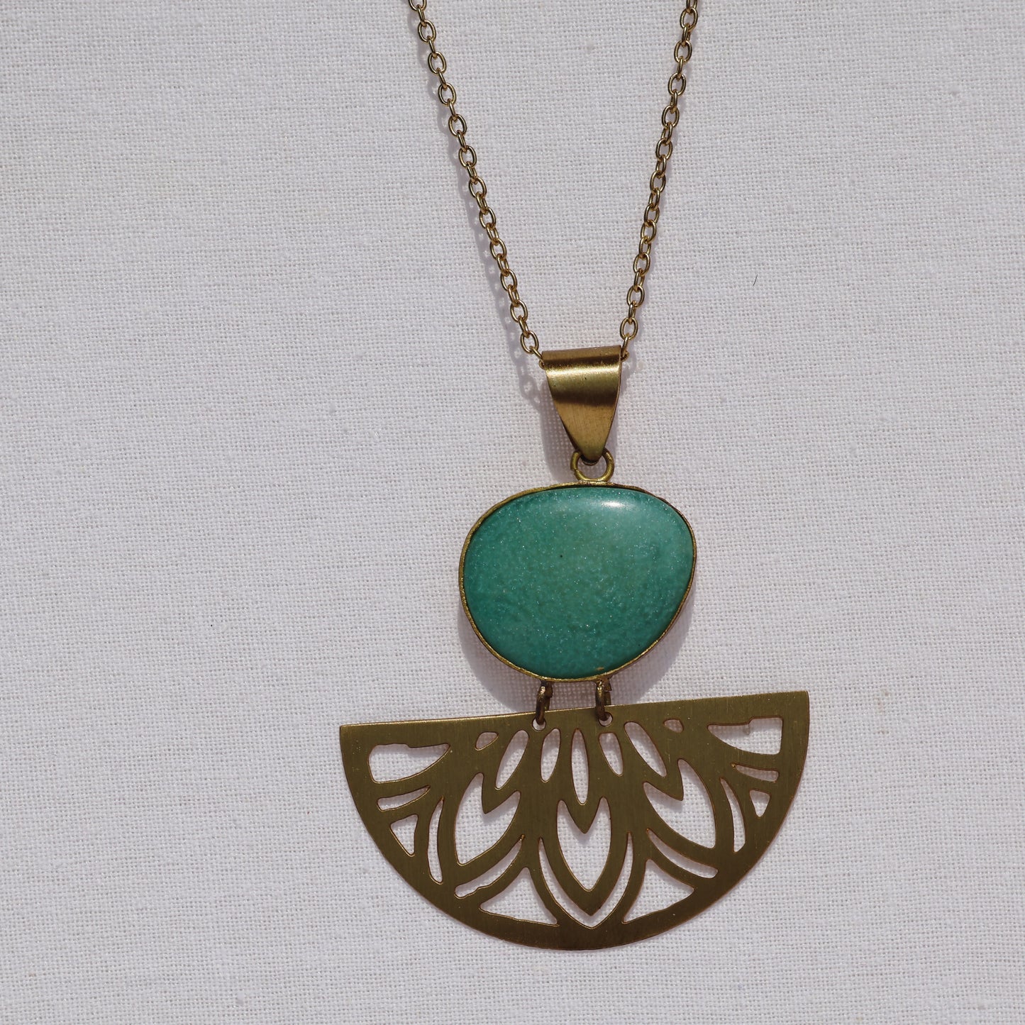 Ocean Mandala Necklace