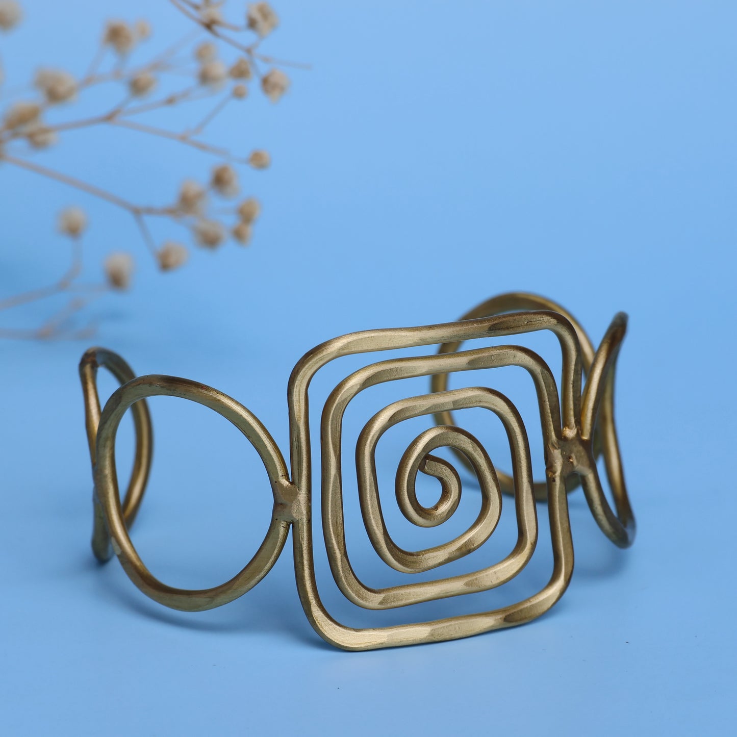 Rectangle Swirl Bracelet