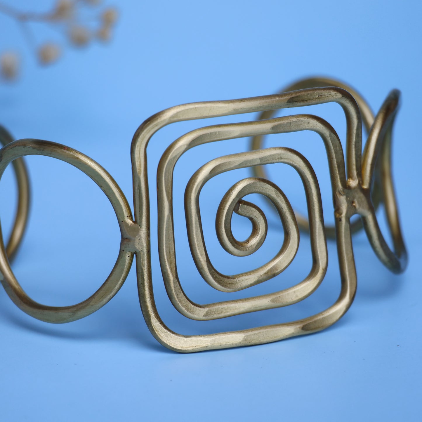 Rectangle Swirl Bracelet