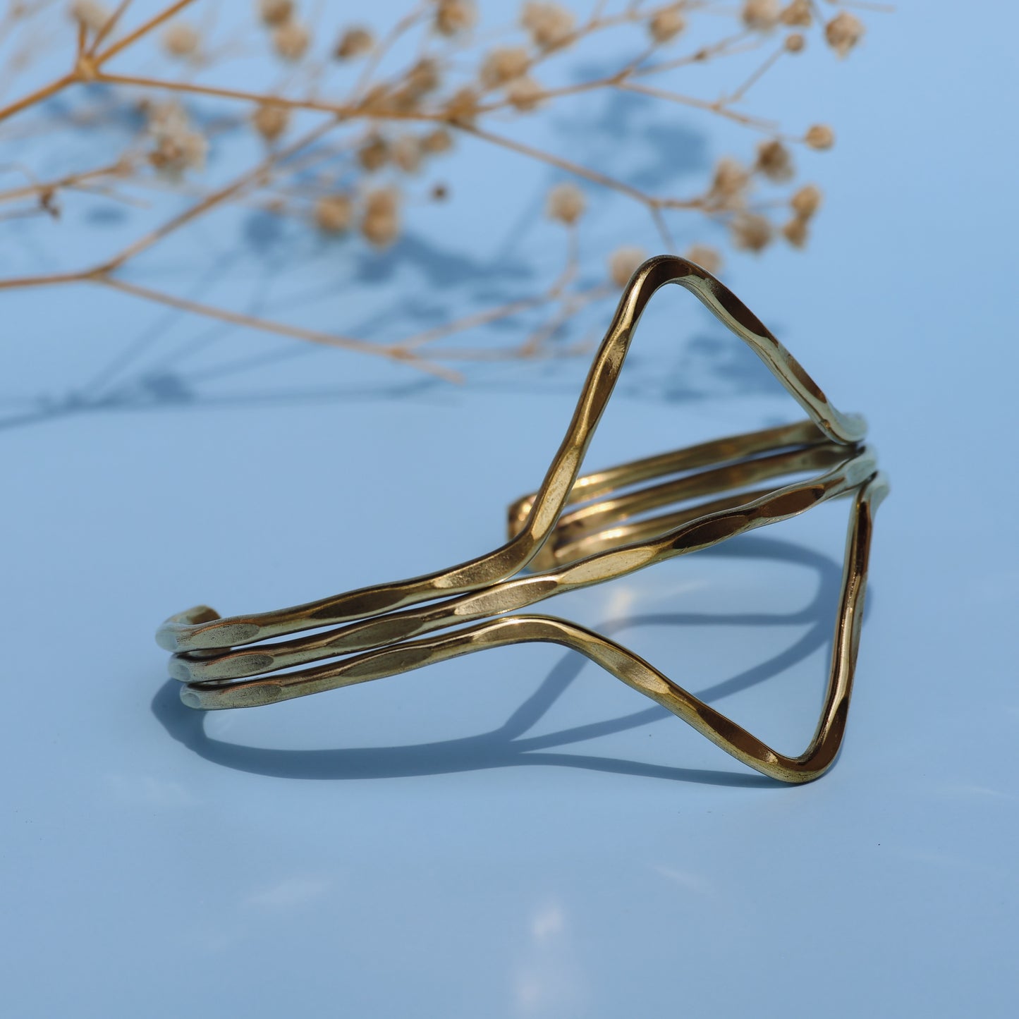 Golden Triangle Bracelet