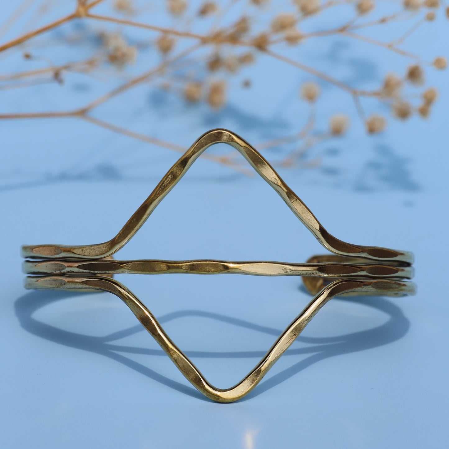 Golden Triangle Bracelet