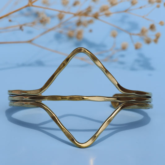 Golden Triangle Bracelet