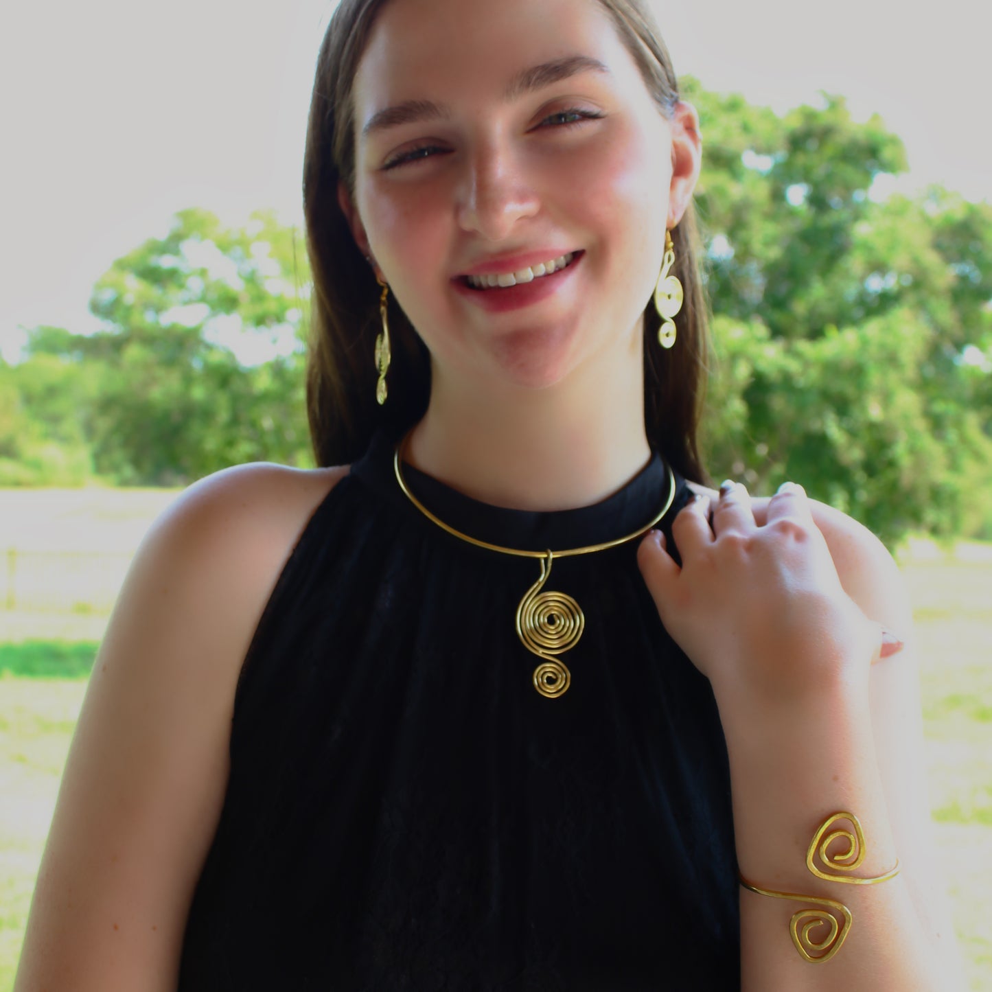 Swirl Hasli Necklace