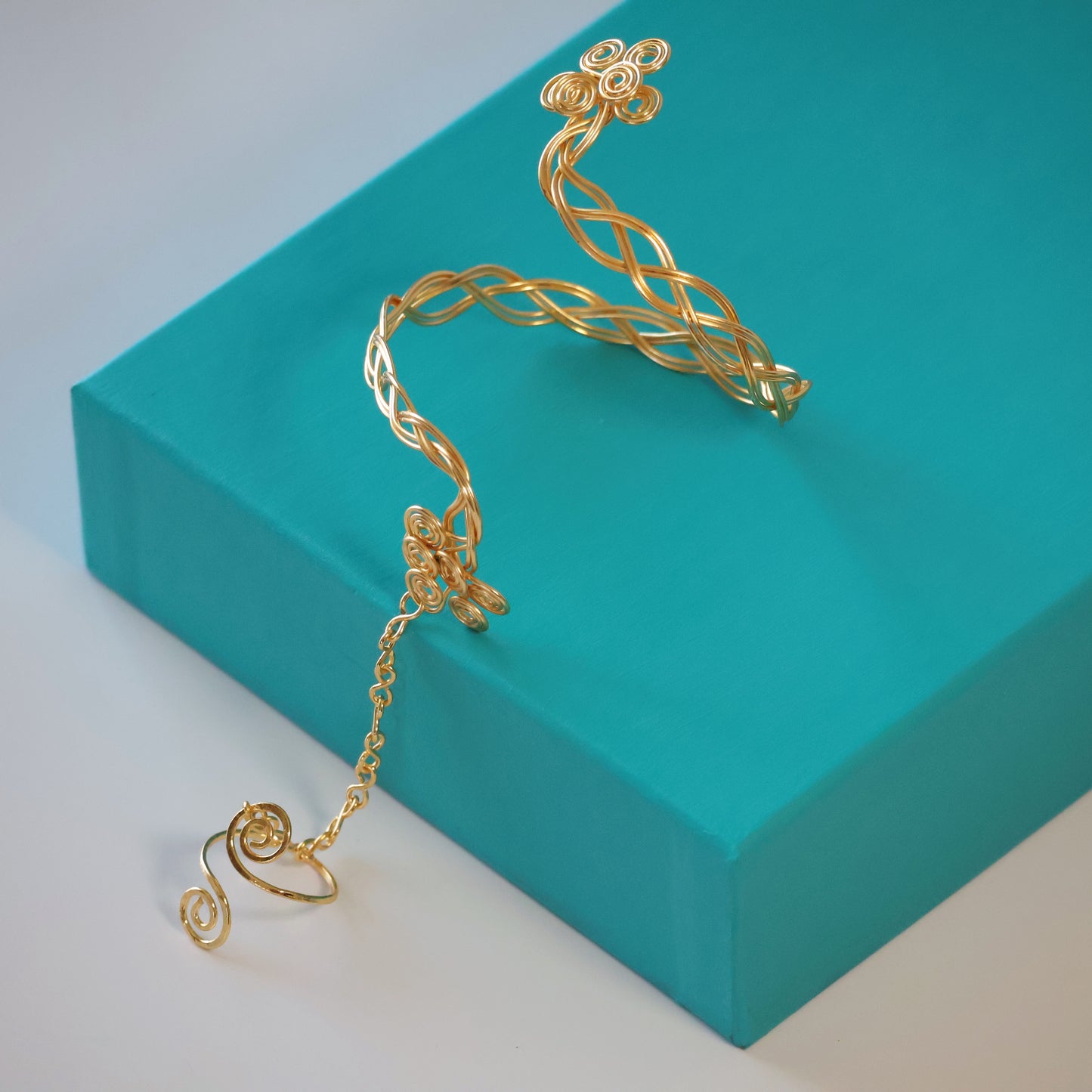 Braided Swirl Wristlet