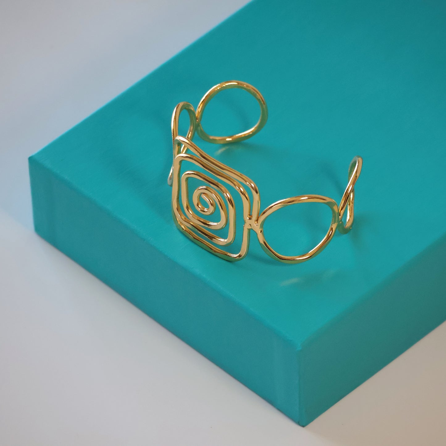 Rectangle Swirl Bracelet
