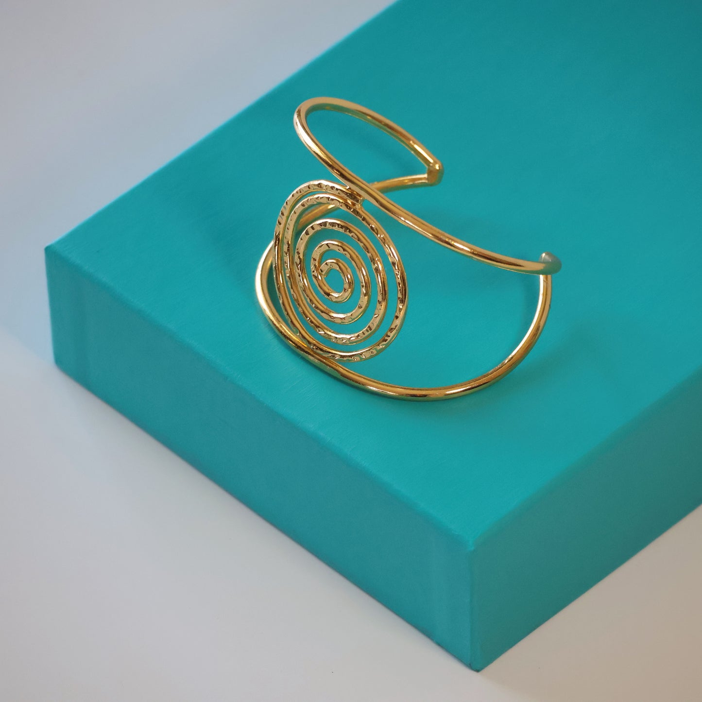Swirling Water Cuff Bracelet