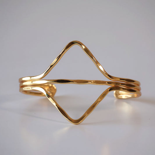Golden Triangle Bracelet