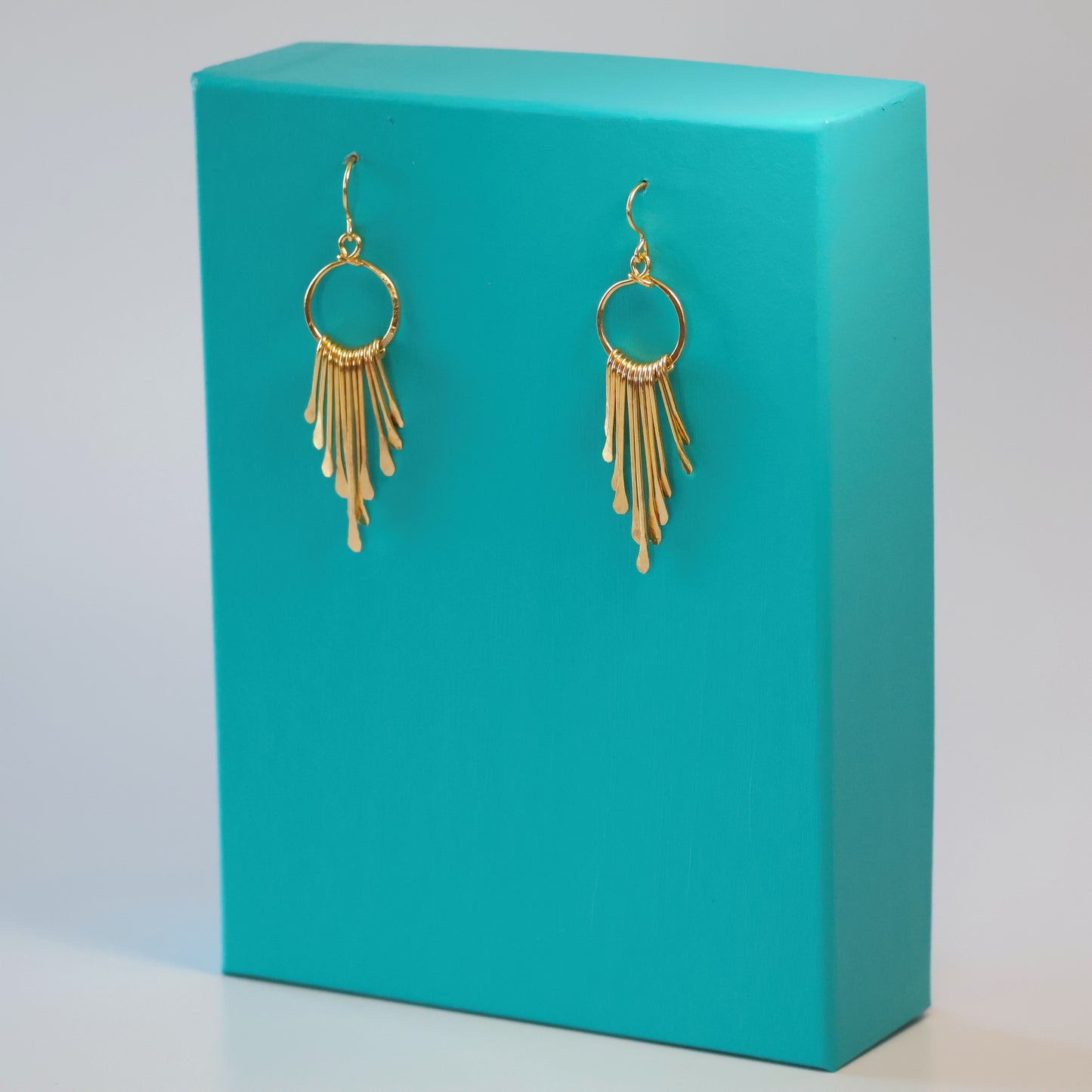 Hammered Waterfall Earrings