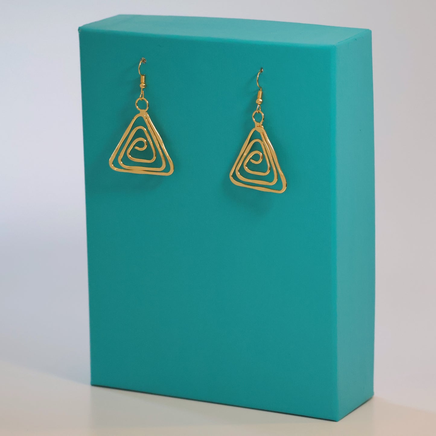 Golden Triangle Earrings