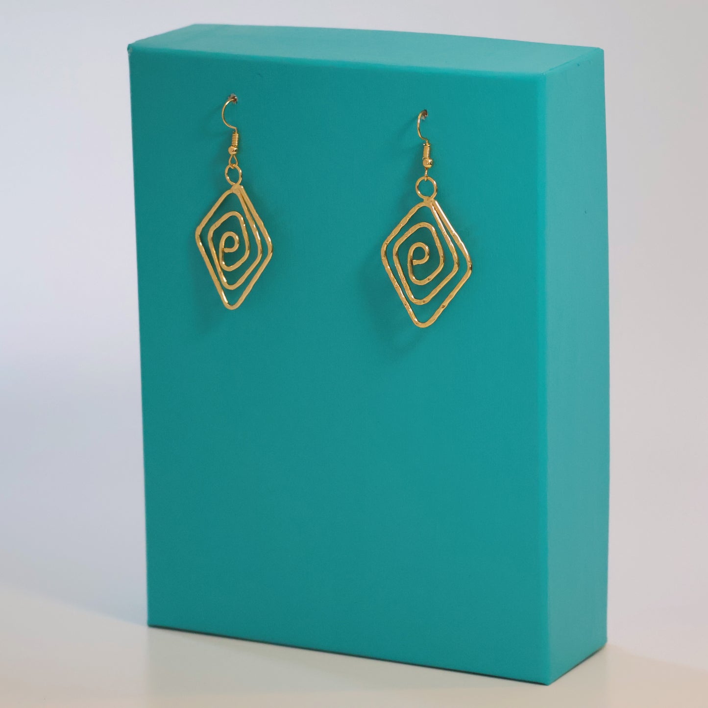 Diamond Swirl Earrings