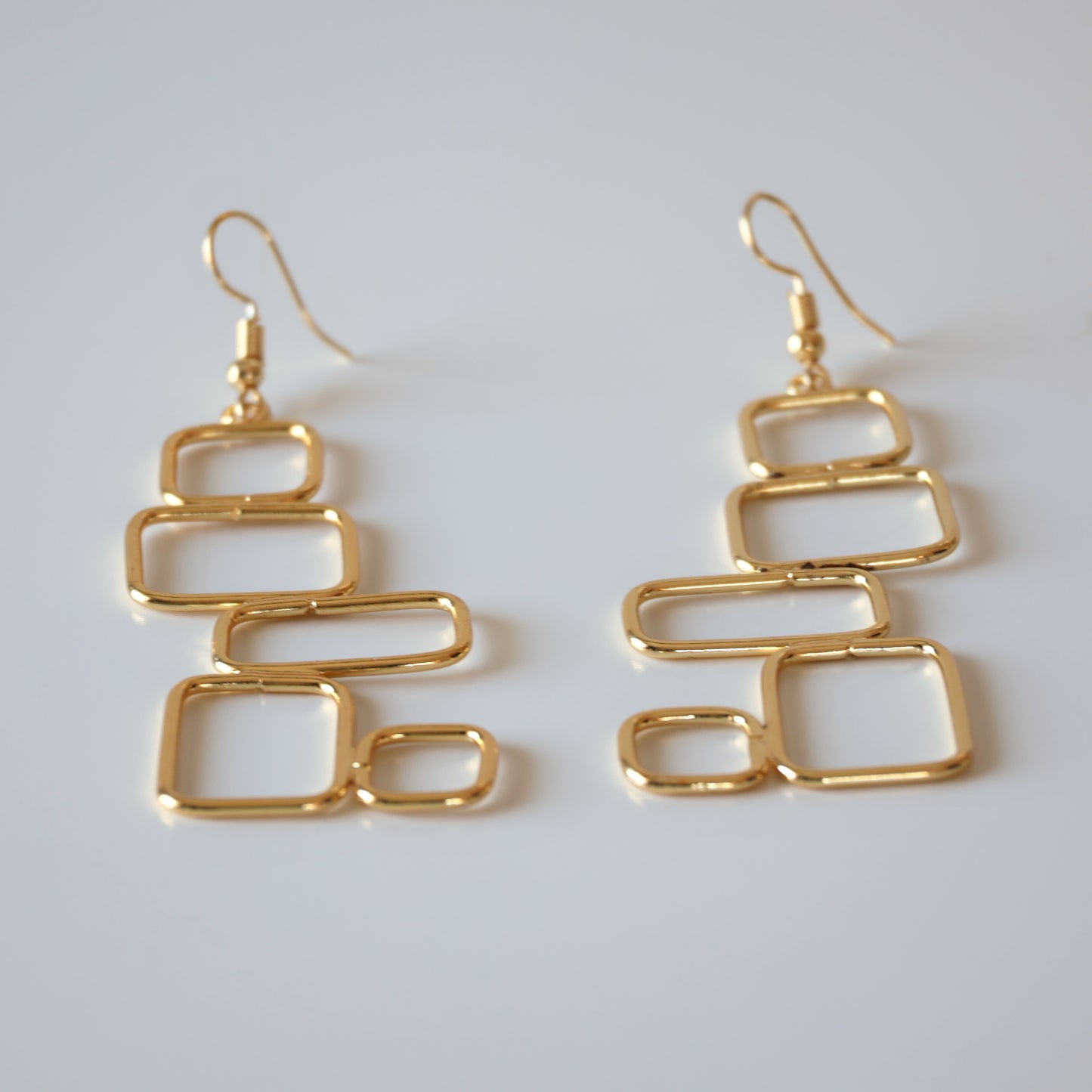 Rectangle Stacks Earrings
