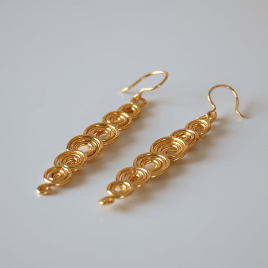 Cascading Circles Earrings