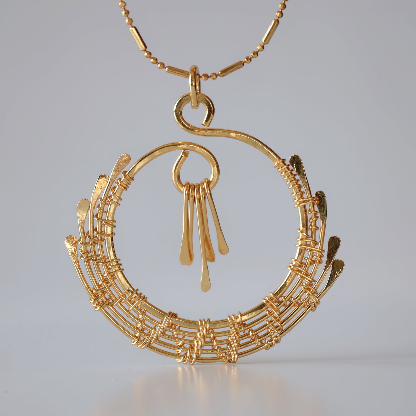 Full Moon Waterfall Necklace