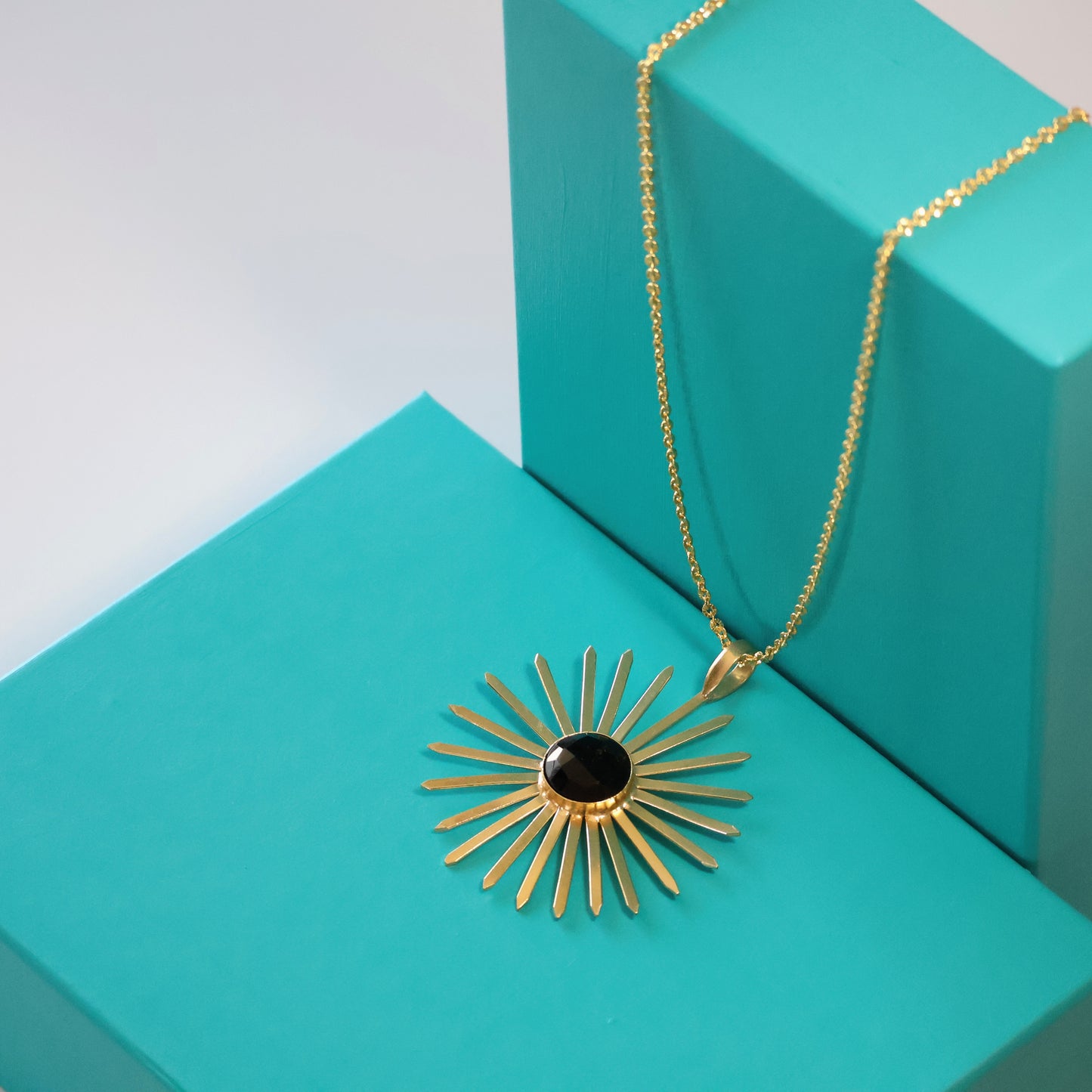Midnight Flower Necklace