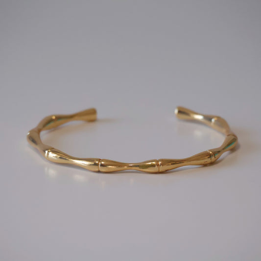 Bamboo Shoots Cuff Bracelet