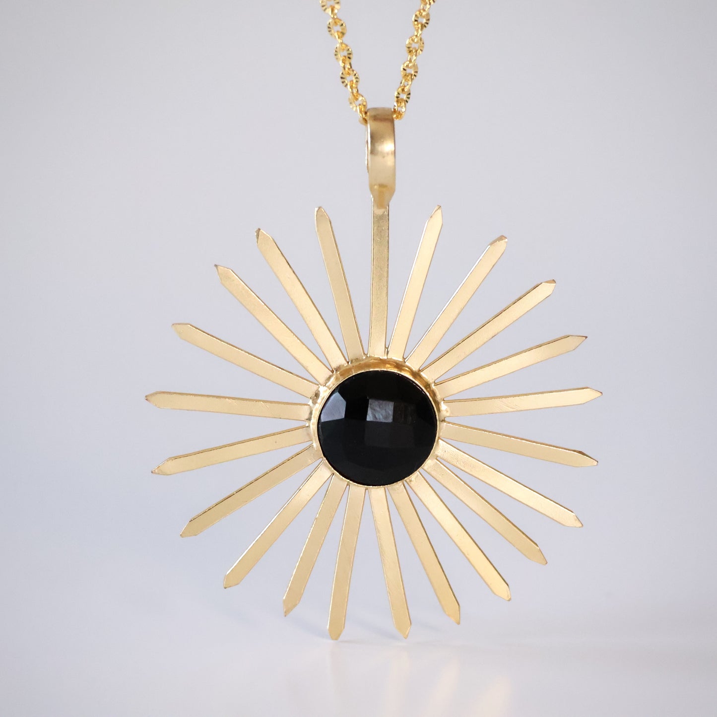 Midnight Flower Necklace