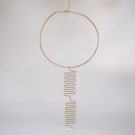Flowing Current Hasli Necklace