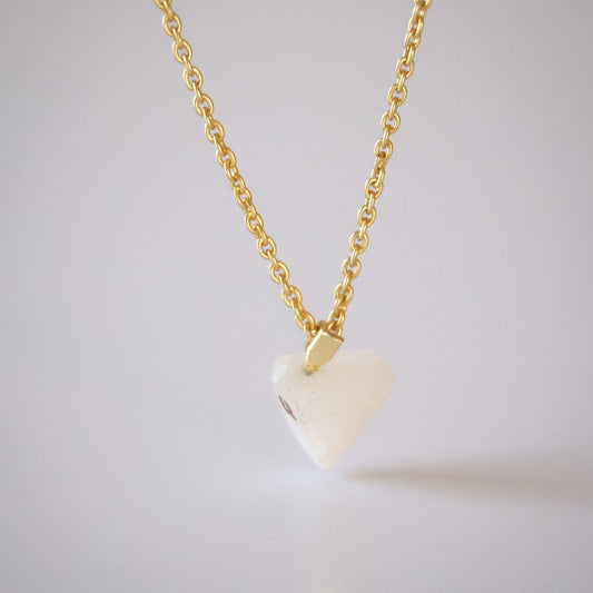 Triangle Moonstone Necklace