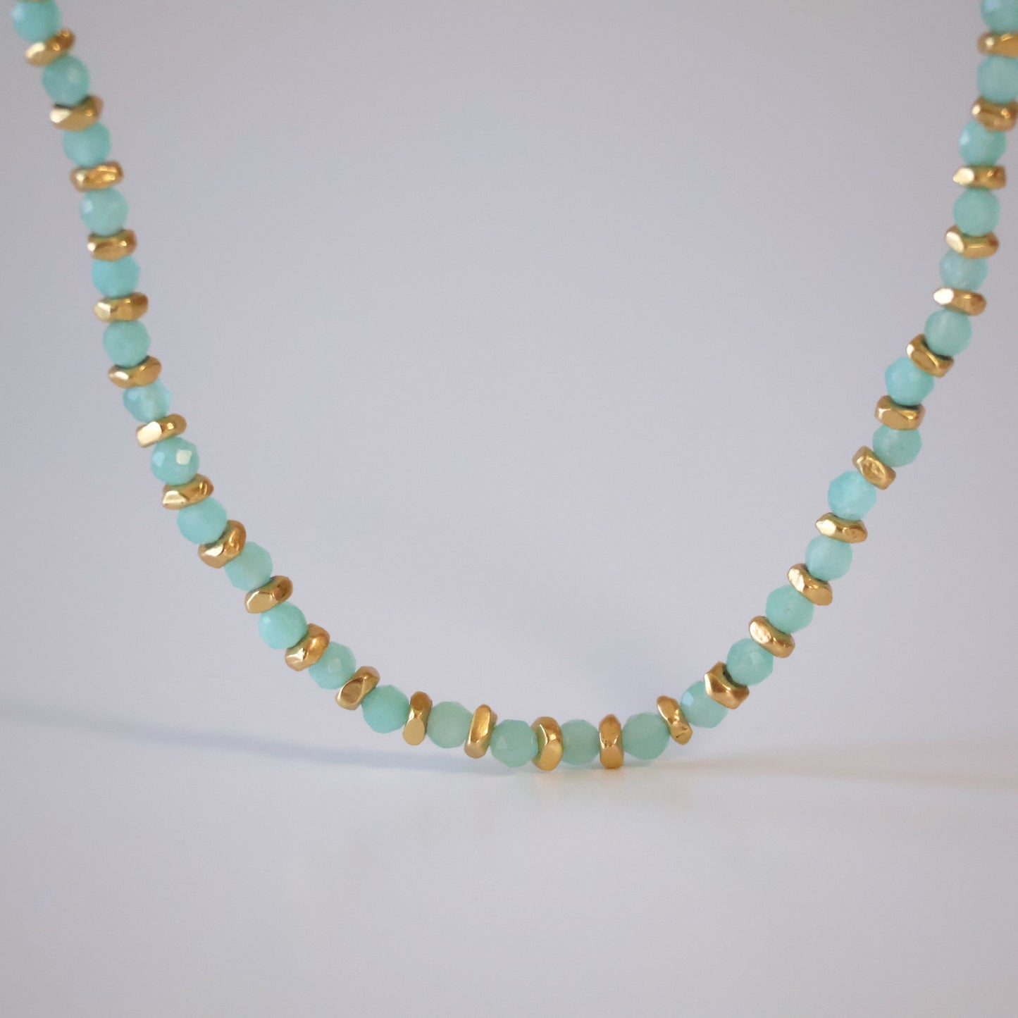 Beaded Amazonite Necklace