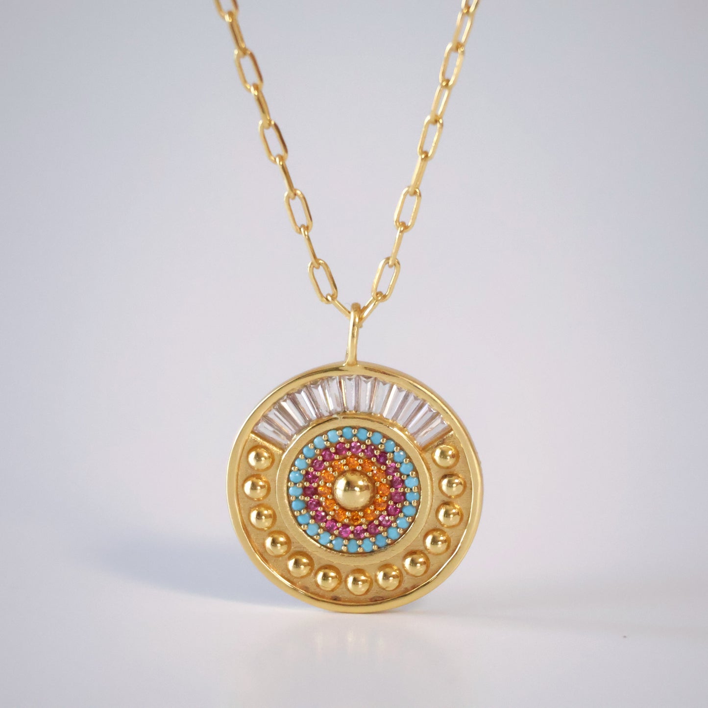 Vibrant Sun Sparkle Necklace