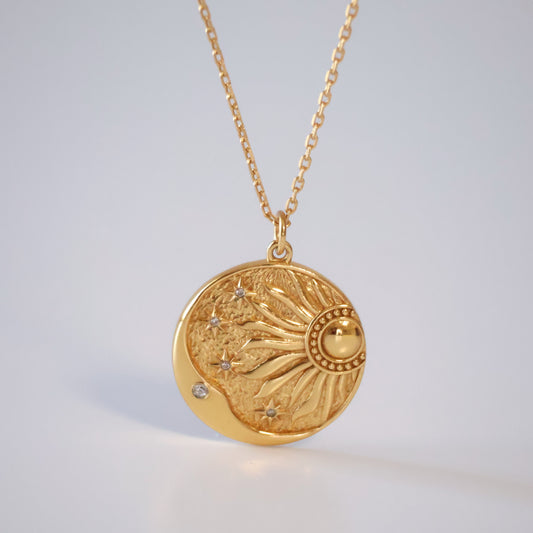 Golden Sun Necklace