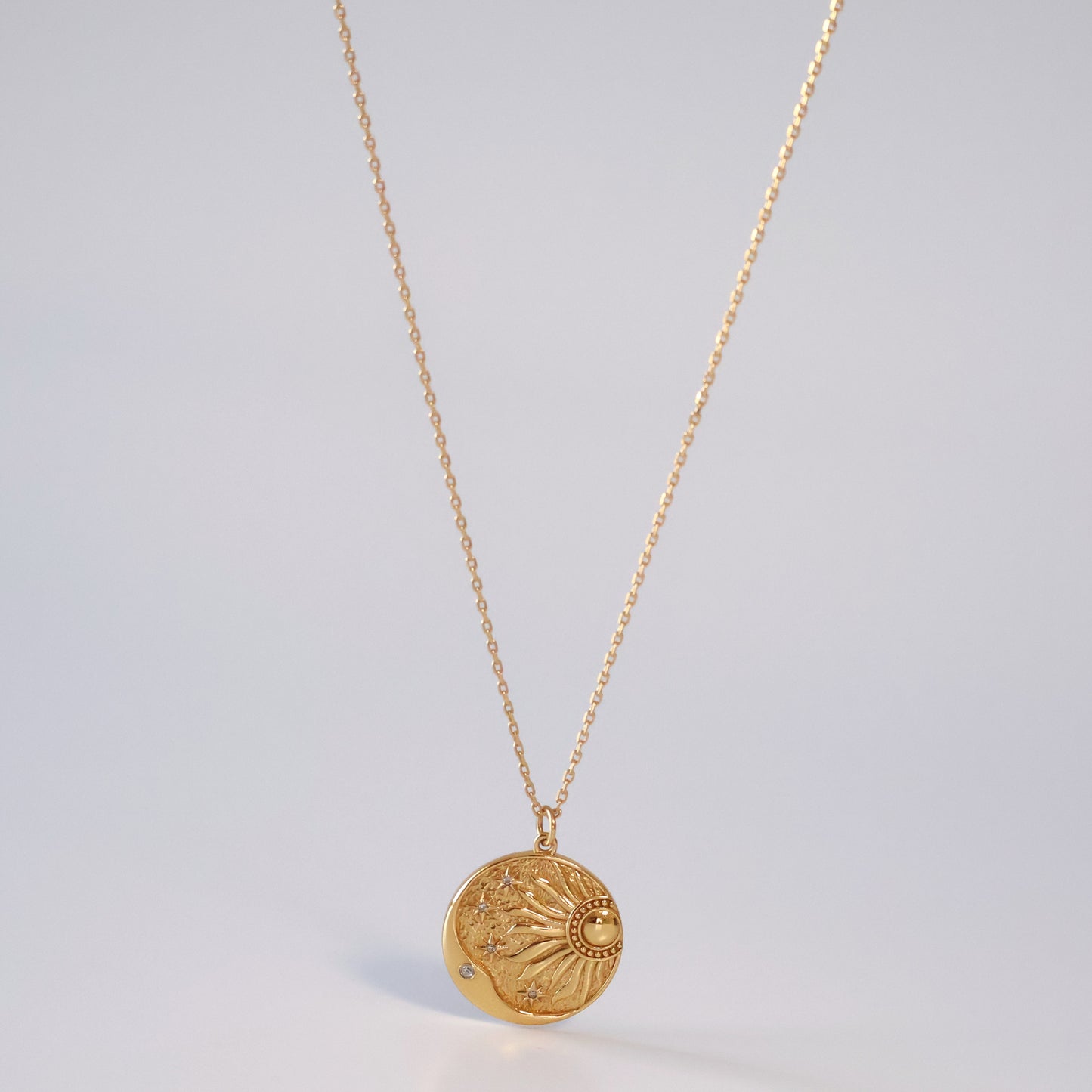 Golden Sun Necklace