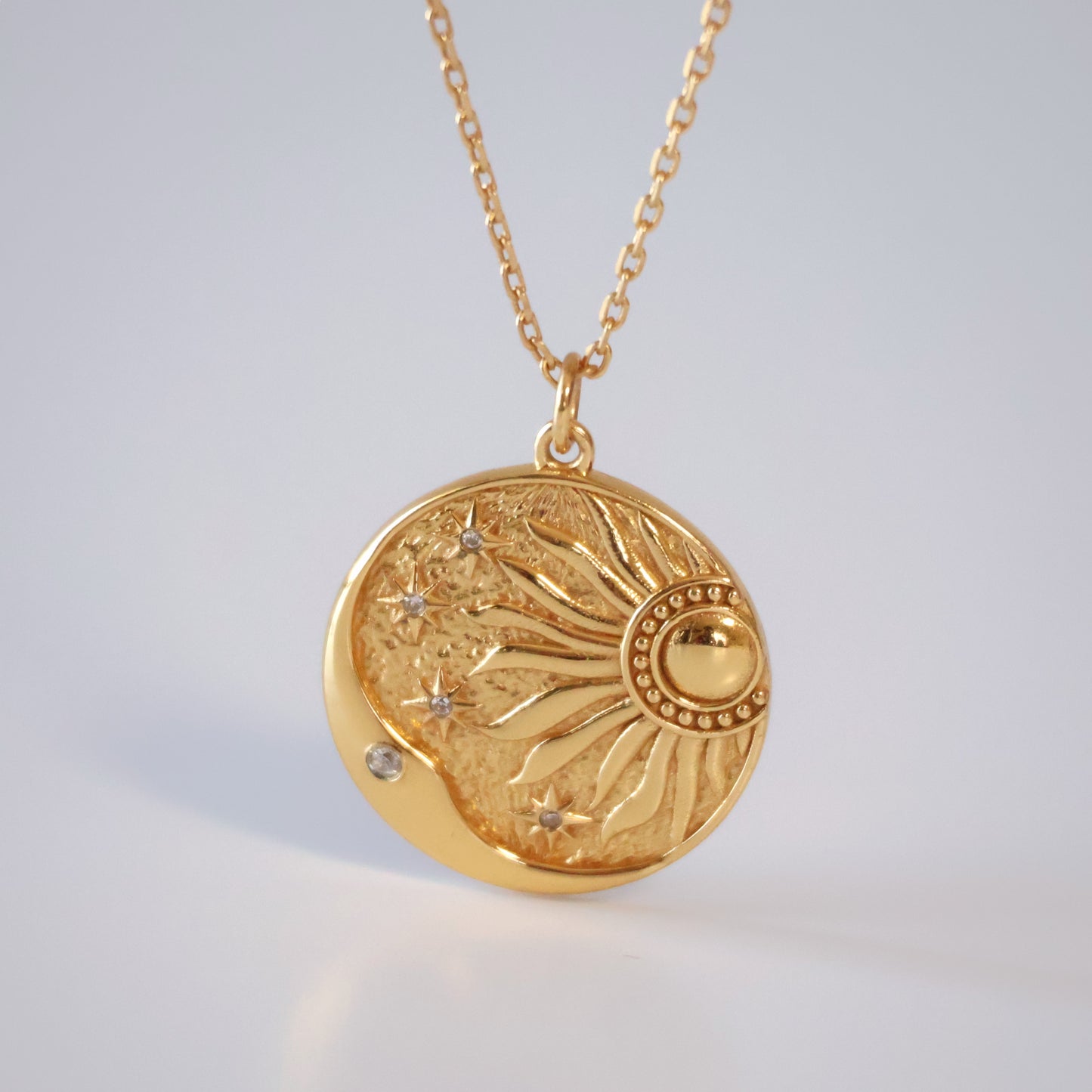 Golden Sun Necklace