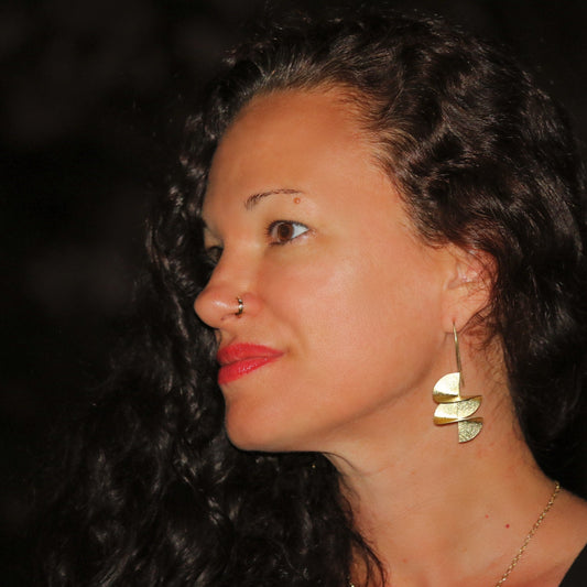Batu Bolong Twinkle Earrings