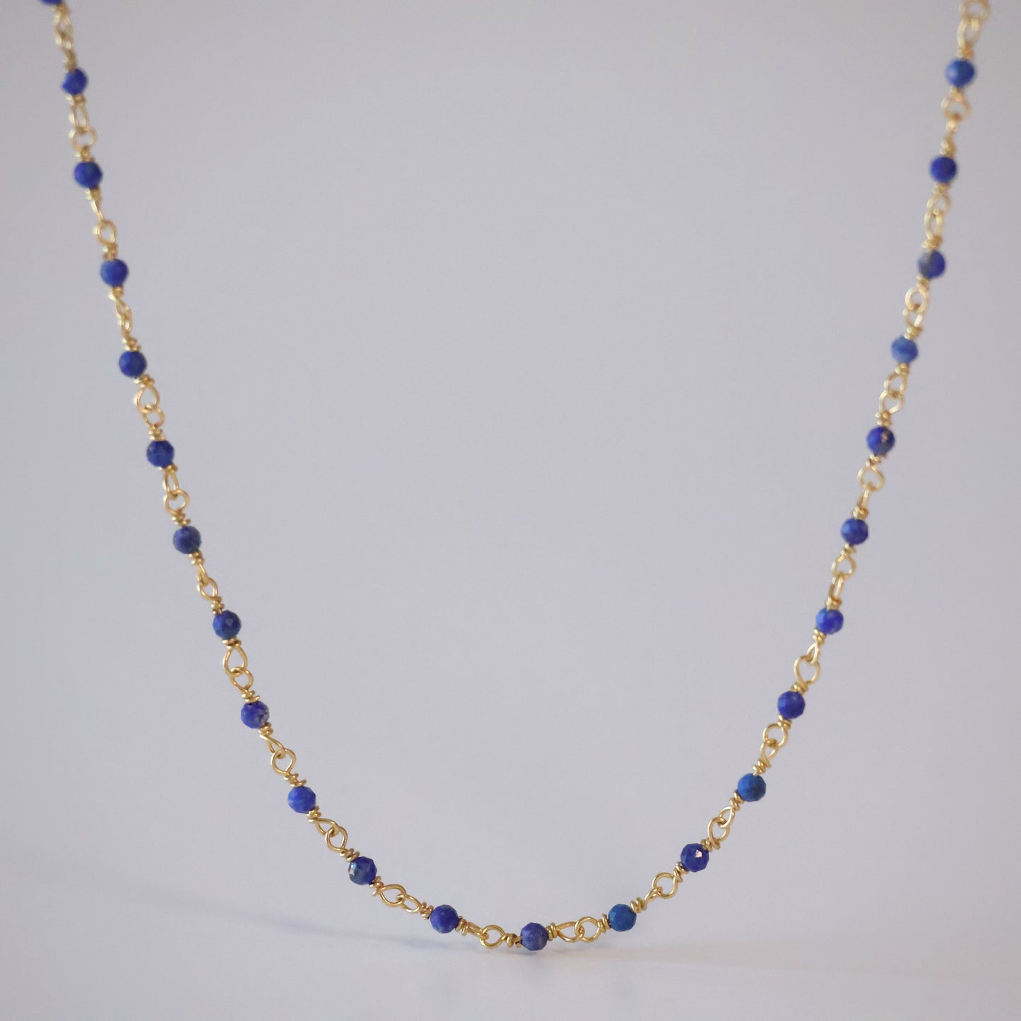 Lapis Gemstone Necklace