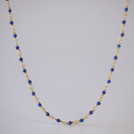 Lapis Gemstone Necklace
