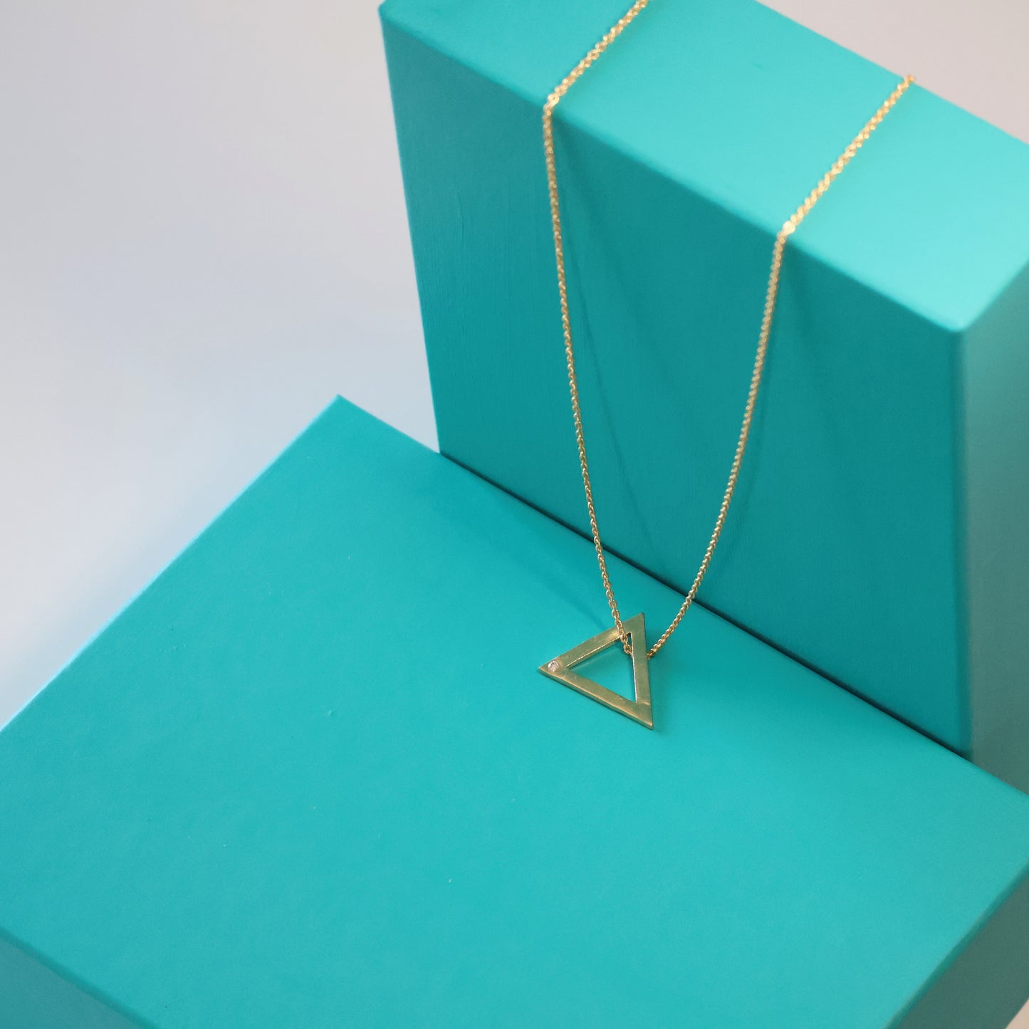 Triangle Circle Necklace