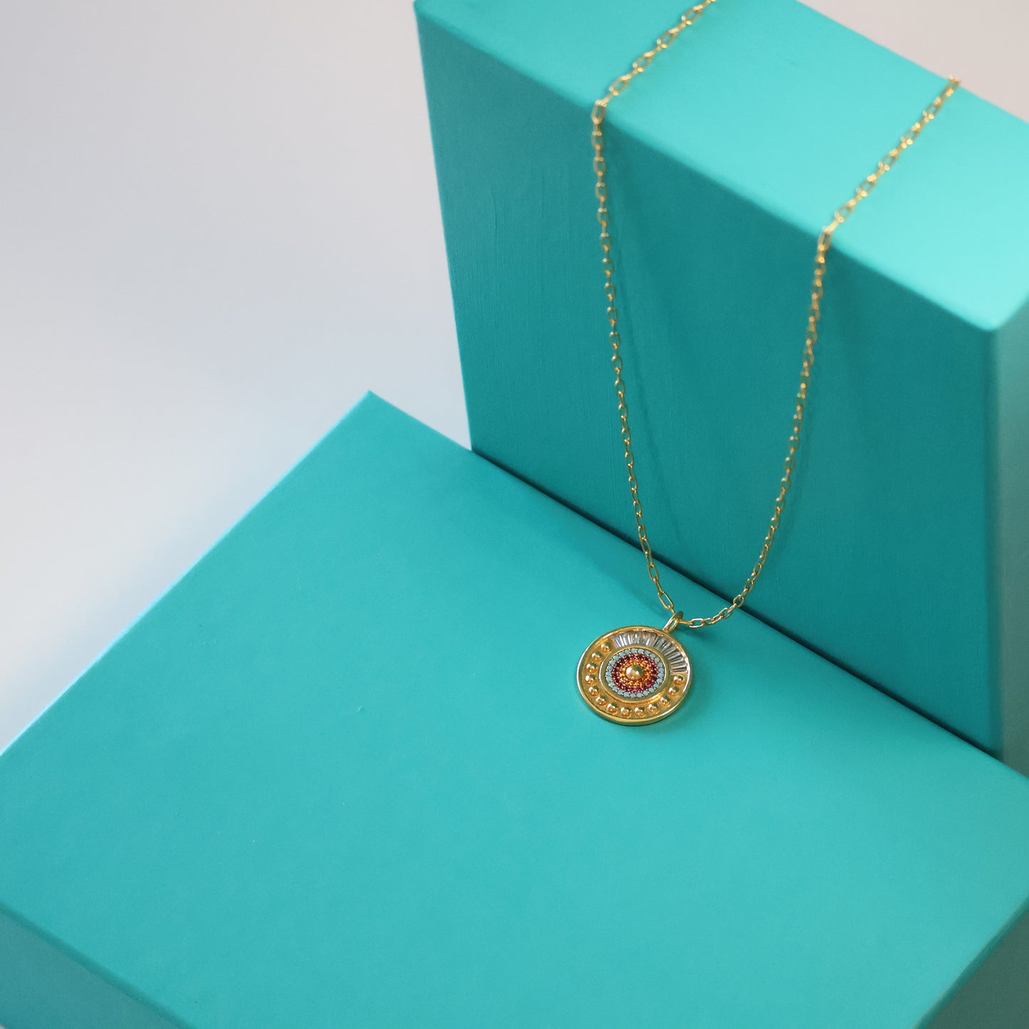 Vibrant Sun Sparkle Necklace